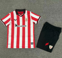 Kids kit 25-26 Athletic Bilbao home Thailand Quality