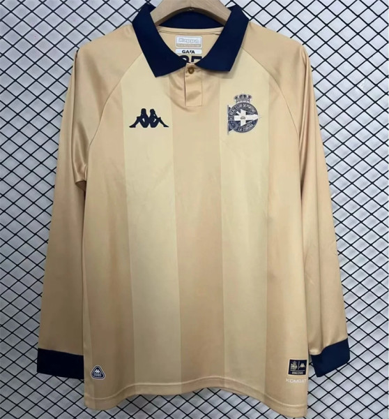 25-26 Deportivo la coruna (20th anniversary) Long sleeve Thailand Quality