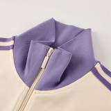25-26 Real Madrid (beige) Jacket Adult Sweater tracksuit set