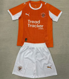 Kids kit 25-26 Blackpool home Thailand Quality