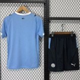 Kids kit 25-26 Manchester City home Thailand Quality