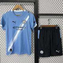 Kids kit 25-26 Manchester City home Thailand Quality