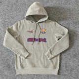 25-26 Barcelona (grey) Fleece Adult Sweater tracksuit