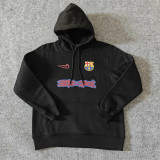 25-26 Barcelona (black) Fleece Adult Sweater tracksuit
