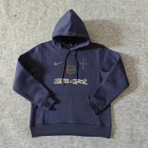 25-26 Barcelona (royal blue) Fleece Adult Sweater tracksuit