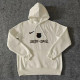 25-26 Barcelona (white) Fleece Adult Sweater tracksuit