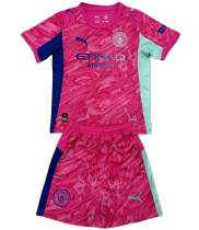 25-26 Manchester City (Goalkeeper) Set.Jersey & Short High Quality
