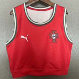 2025 Portugal home Women's football yoga vest