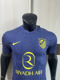 25-26 Atletico Madrid Away Player Version Thailand Quality