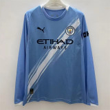 25-26 Manchester City home Long sleeve Thailand Quality