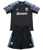 25-26 Aston Villa Away Set.Jersey & Short High Quality