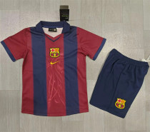 Kids kit 01-02 FC Barcelona (BARCA  2#) Retro Jersey Thailand Quality