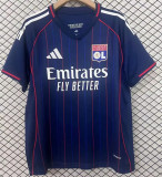 25-26 Olympique Lyonnais Away Fans Version Thailand Quality