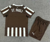 Kids kit 25-26  FC St. Pauli home  Thailand Quality