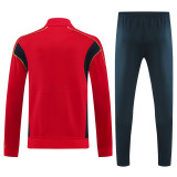 25-26 Barcelona (red) Jacket Adult Sweater tracksuit set
