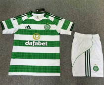 25-26 Celtic home Set.Jersey & Short High Quality