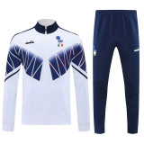 25-26 Italy (White) Jacket Adult Sweater tracksuit set