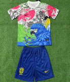 Kids kit 2025 Brazil (Special edition) Thailand Quality