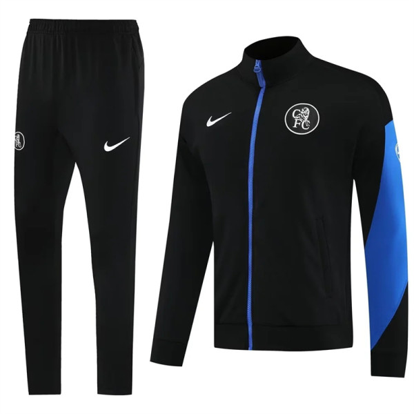 25-26 Chelsea (black) Jacket Adult Sweater tracksuit set