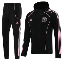 25-26 Inter Miami CF (black) hoodie set  Soccer Jacket