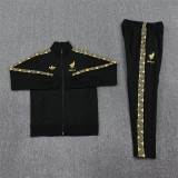 25-26 Mexico(black)Jacket Adult Sweater tracksuit set