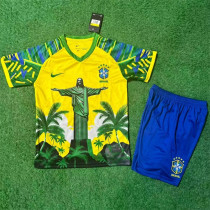 Kids kit 2025 Brazil (Special edition) Thailand Quality