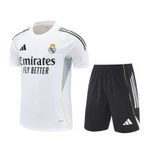 25-26 Real Madrid (Training clothes) Set.Jersey & Short High Quality