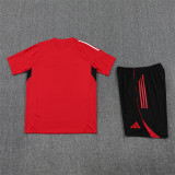25-26 Manchester United (Training clothes) Set.Jersey & Short High Quality