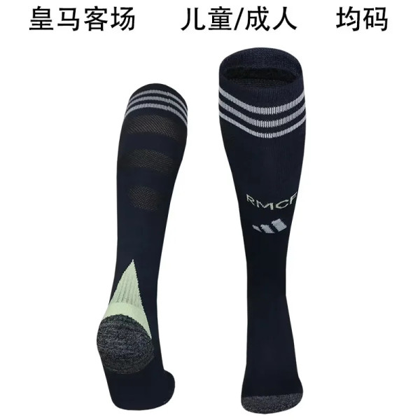 25-26 Real Madrid Away Soccer Socks