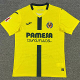 25-26 Villarreal home Fans Version Thailand Quality