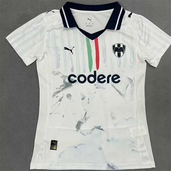 25-26 CF Monterrey Away Women Jersey Thailand Quality