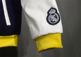 25-26 Real Madrid (royal blue) Baseball cotton jacket