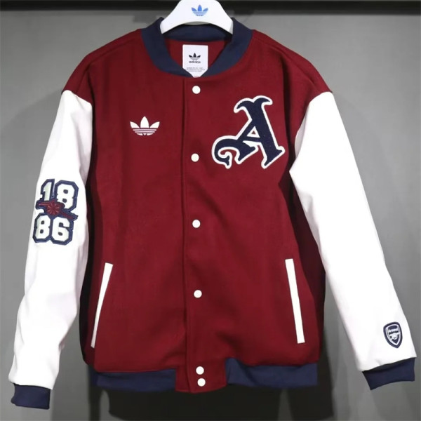 25-26 Arse (red) Baseball cotton jacket