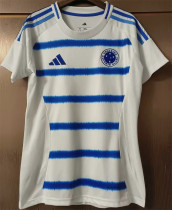 25-26 Cruzeiro Away Women Jersey Thailand Quality