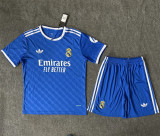 25-26 Real Madrid Third Away Set.Jersey & Short High Quality