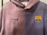25-26 Barcelona (embroidery) Fleece Adult Sweater tracksuit