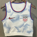 2025 United States home Women's football yoga vest