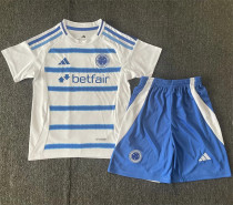 Kids kit 25-26 Cruzeiro Away Thailand Quality