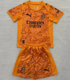 Kids kit 25-26 AC Milan (Goalkeeper) Thailand Quality