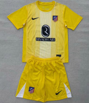 Kids kit 25-26 Atletico Madrid (Goalkeeper) Thailand Quality