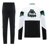 25-26 Real Betis (white) Jacket Adult Sweater tracksuit set  Training Suit
