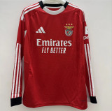 25-26 SL Benfica home Long sleeve Thailand Quality