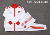 25-26 Bayern München (white) Jacket Adult Sweater tracksuit set