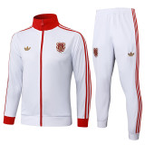 25-26 Bayern München (white) Jacket Adult Sweater tracksuit set