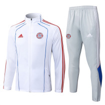 25-26 Bayern München (white) Jacket Adult Sweater tracksuit set