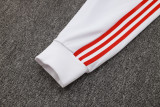 25-26 Bayern München (white) Jacket Adult Sweater tracksuit set