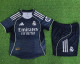 Player Version Kids kit 25-26 Real Madrid Away Thailand Quality