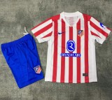 Kids kit 25-26 Atletico Madrid home Thailand Quality