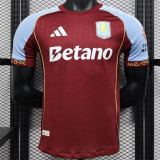 25-26 Aston Villa home Player Version Thailand Quality