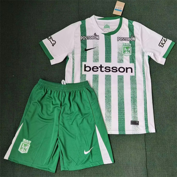 25-26 Atlético Nacional home Set.Jersey & Short High Quality